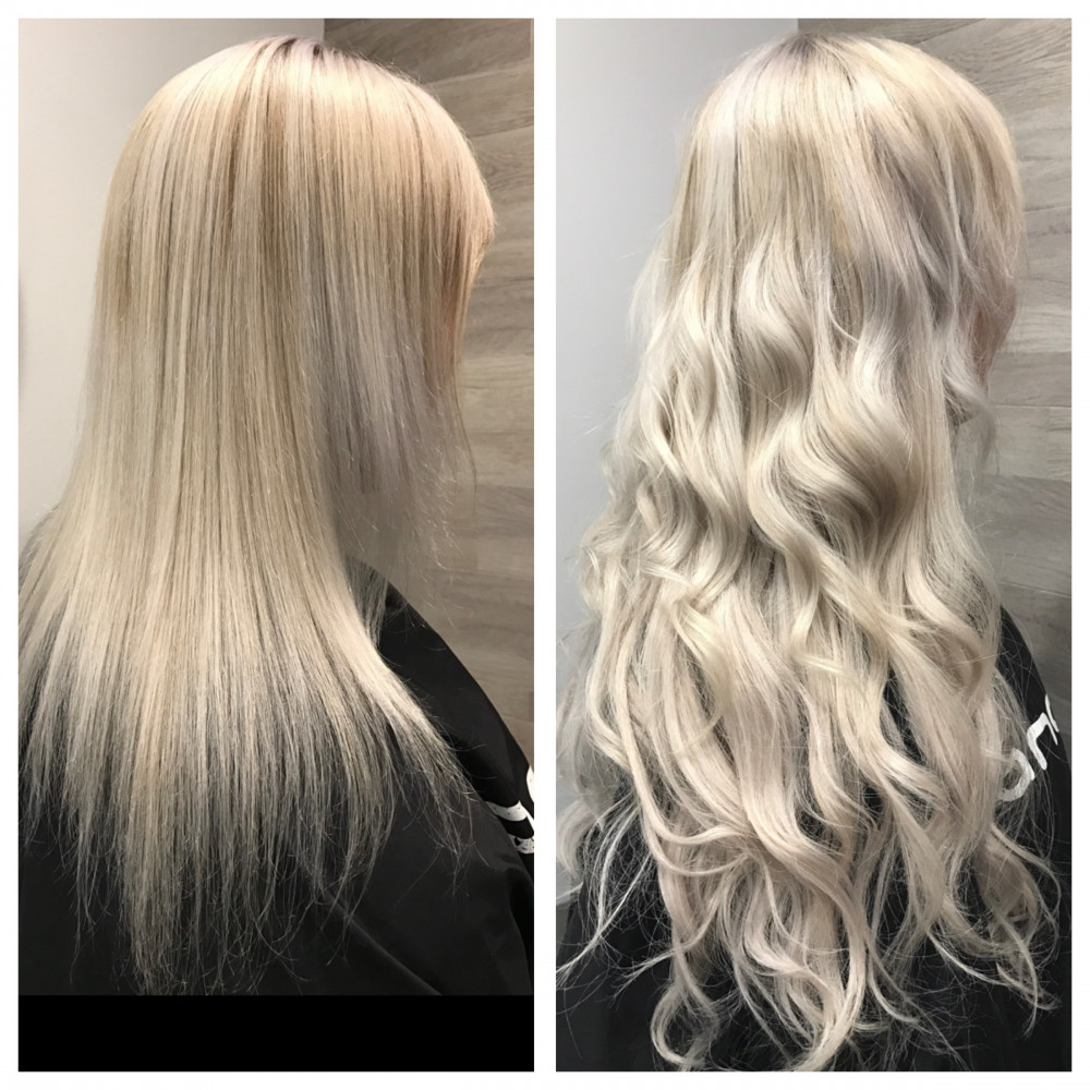 Ash blonde #60AB Halo Hair Extension