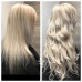 White Ash blonde #60AB Halo Hair Extension