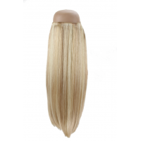 Light Blonde with Warm Caramel Blonde with lowlights  #P613/18 Halo Hair Extension 