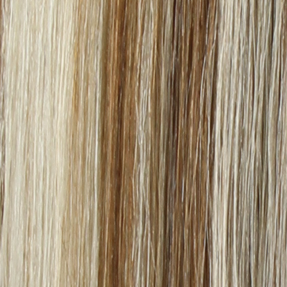 Platnium Blonde With Light Brown Lowlights P60 8 Halo Hair Extension