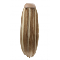 Light Brown with Light Blonde Highlights #p8/613 Halo Hair Extension 