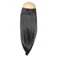 Jet Black #1 Halo Hair Extension