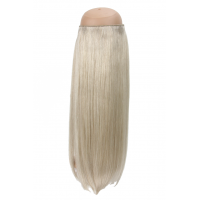 White Cream Blonde #60A Halo Hair Extension